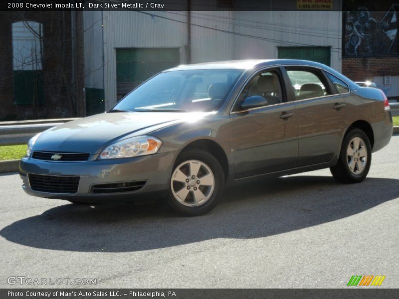 Dark Silver Metallic / Gray 2008 Chevrolet Impala LT