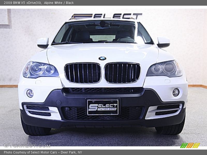 Alpine White / Black 2009 BMW X5 xDrive30i