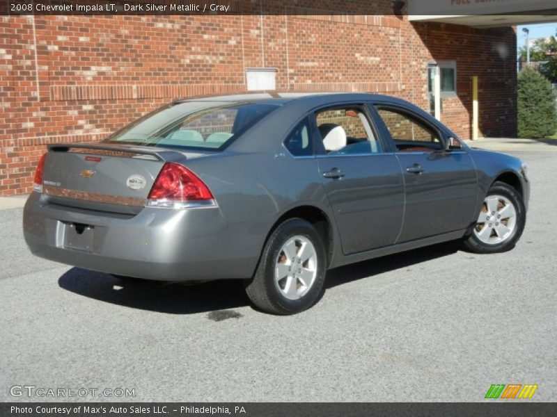 Dark Silver Metallic / Gray 2008 Chevrolet Impala LT