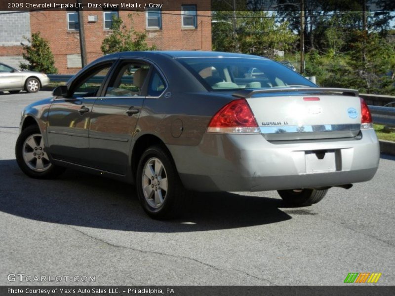 Dark Silver Metallic / Gray 2008 Chevrolet Impala LT