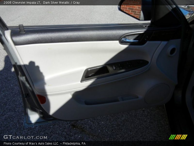 Dark Silver Metallic / Gray 2008 Chevrolet Impala LT