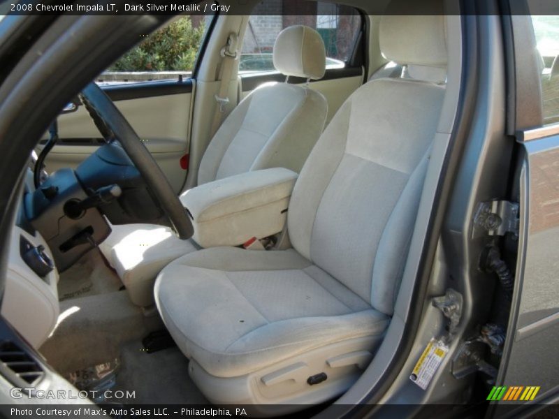 Dark Silver Metallic / Gray 2008 Chevrolet Impala LT