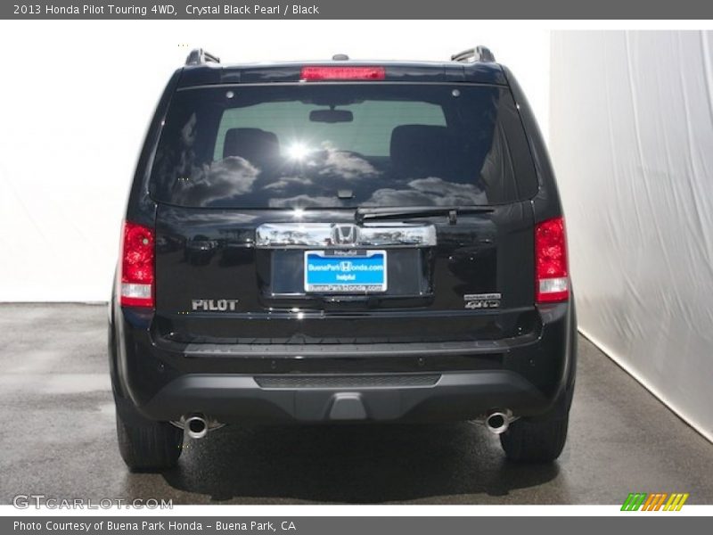Crystal Black Pearl / Black 2013 Honda Pilot Touring 4WD