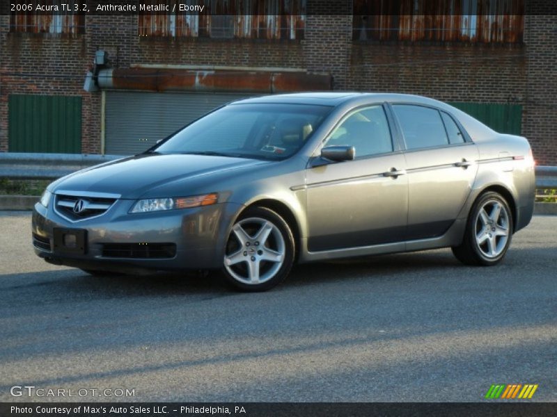 Anthracite Metallic / Ebony 2006 Acura TL 3.2