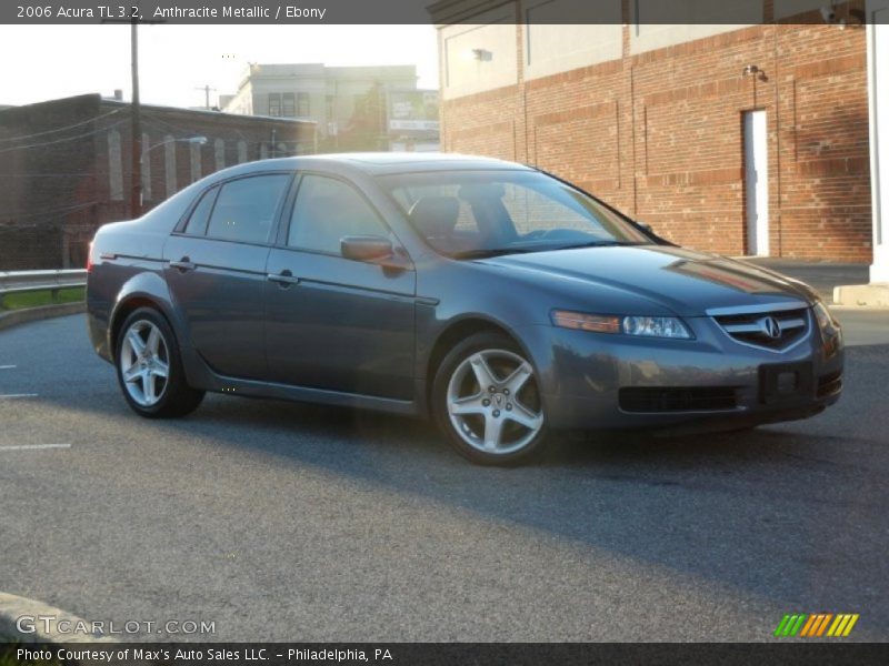 Anthracite Metallic / Ebony 2006 Acura TL 3.2