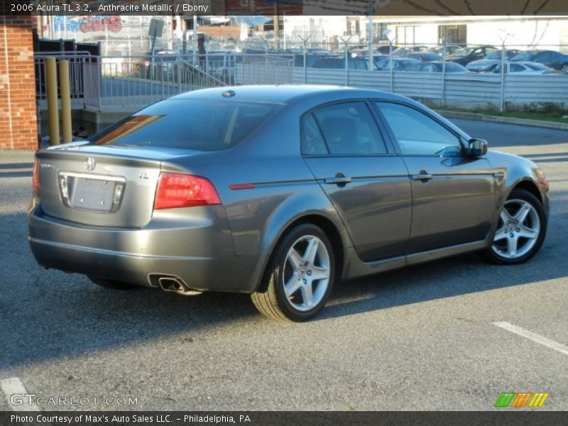 Anthracite Metallic / Ebony 2006 Acura TL 3.2