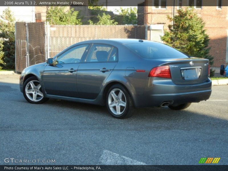 Anthracite Metallic / Ebony 2006 Acura TL 3.2