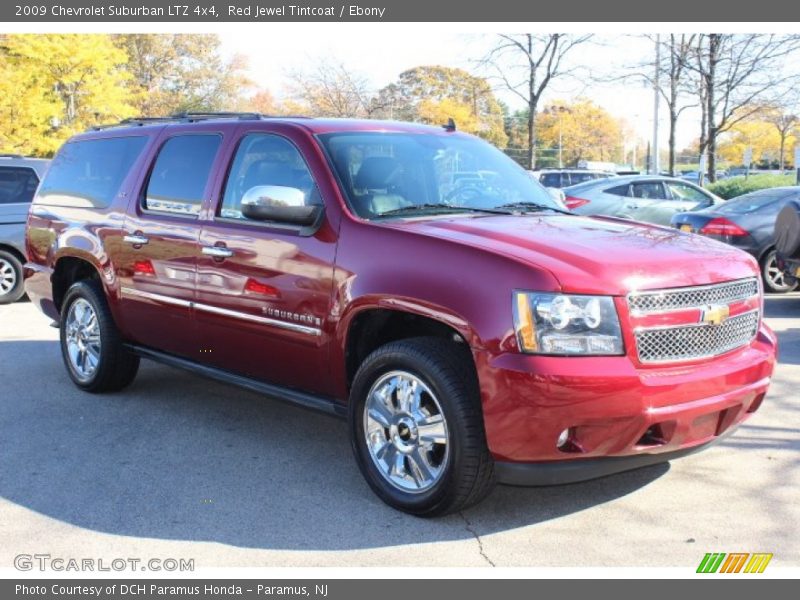 Red Jewel Tintcoat / Ebony 2009 Chevrolet Suburban LTZ 4x4