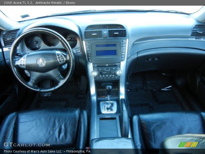 Anthracite Metallic / Ebony 2006 Acura TL 3.2