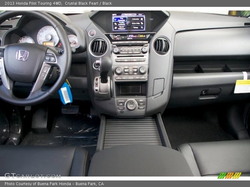 Crystal Black Pearl / Black 2013 Honda Pilot Touring 4WD