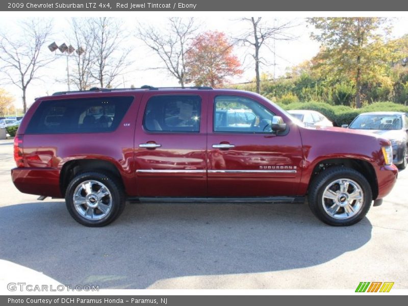 Red Jewel Tintcoat / Ebony 2009 Chevrolet Suburban LTZ 4x4