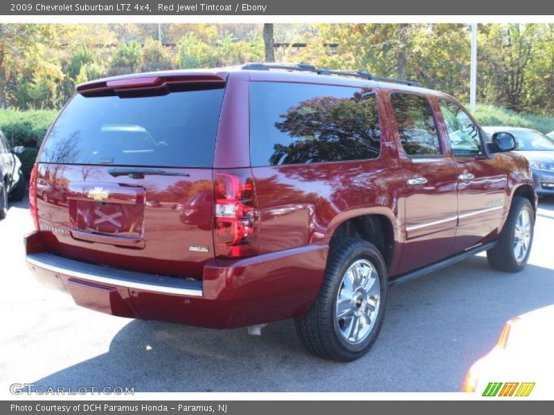 Red Jewel Tintcoat / Ebony 2009 Chevrolet Suburban LTZ 4x4
