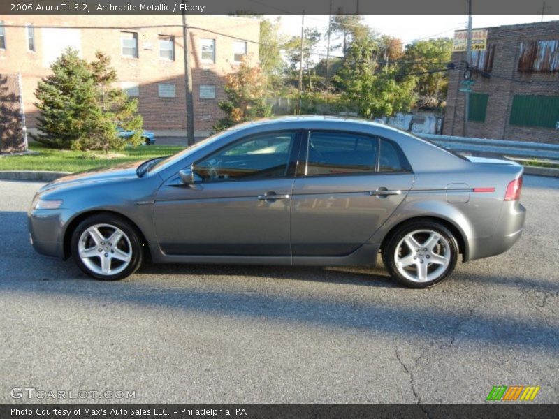 Anthracite Metallic / Ebony 2006 Acura TL 3.2