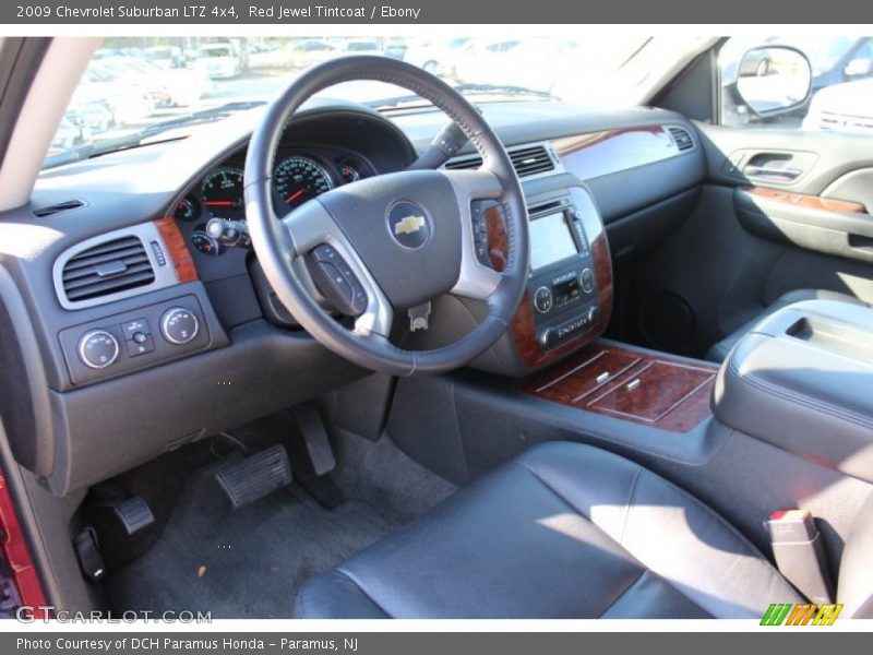 Red Jewel Tintcoat / Ebony 2009 Chevrolet Suburban LTZ 4x4