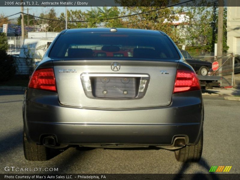 Anthracite Metallic / Ebony 2006 Acura TL 3.2
