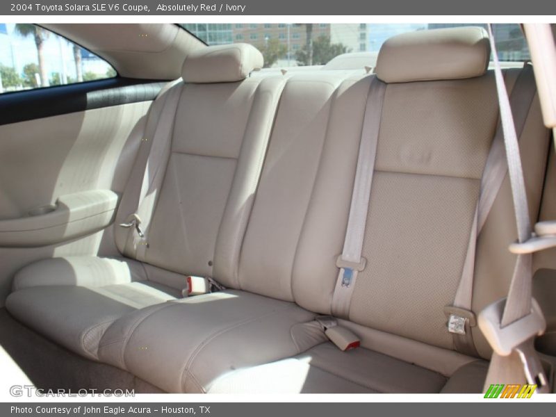 Absolutely Red / Ivory 2004 Toyota Solara SLE V6 Coupe