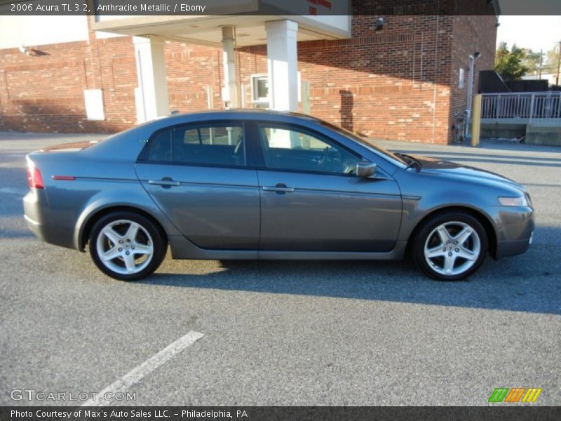Anthracite Metallic / Ebony 2006 Acura TL 3.2