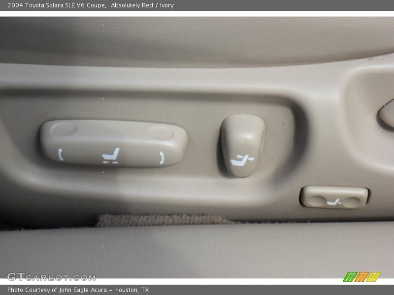 Absolutely Red / Ivory 2004 Toyota Solara SLE V6 Coupe