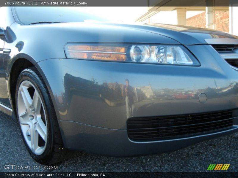 Anthracite Metallic / Ebony 2006 Acura TL 3.2