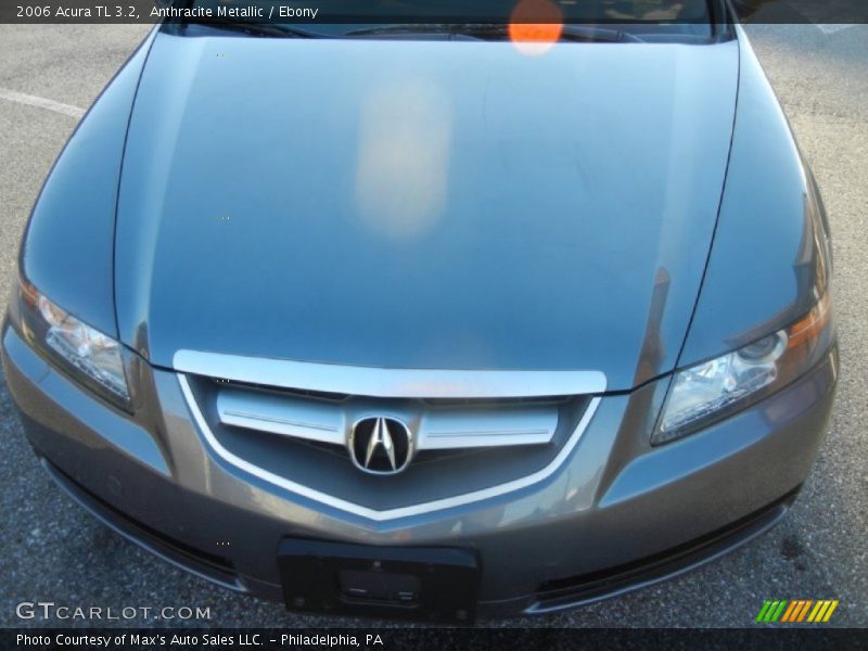 Anthracite Metallic / Ebony 2006 Acura TL 3.2