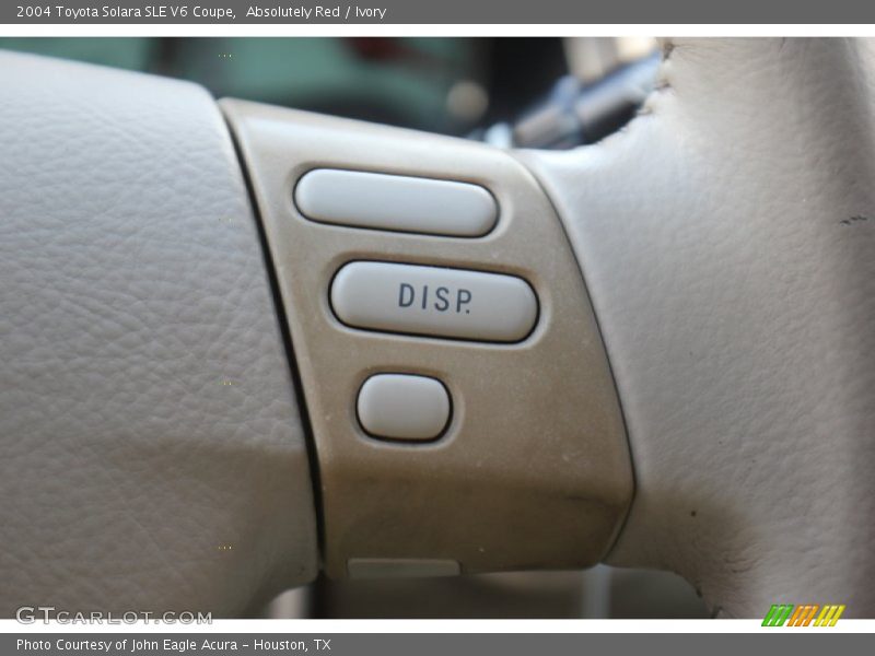 Absolutely Red / Ivory 2004 Toyota Solara SLE V6 Coupe