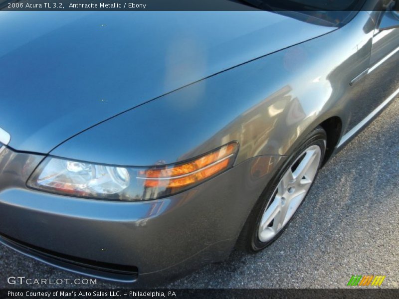 Anthracite Metallic / Ebony 2006 Acura TL 3.2