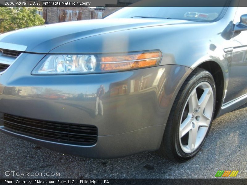 Anthracite Metallic / Ebony 2006 Acura TL 3.2