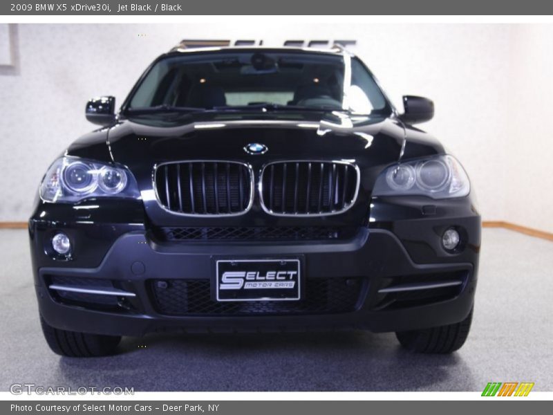 Jet Black / Black 2009 BMW X5 xDrive30i