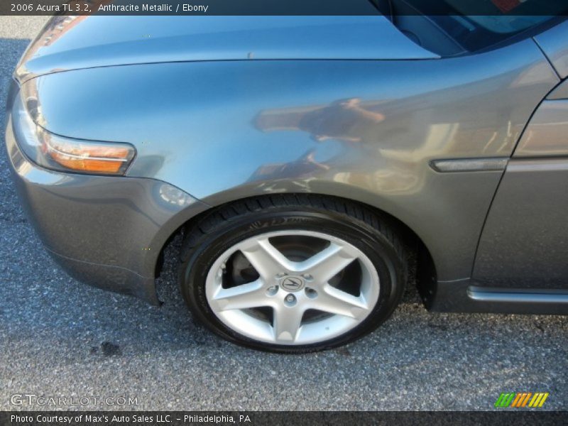Anthracite Metallic / Ebony 2006 Acura TL 3.2