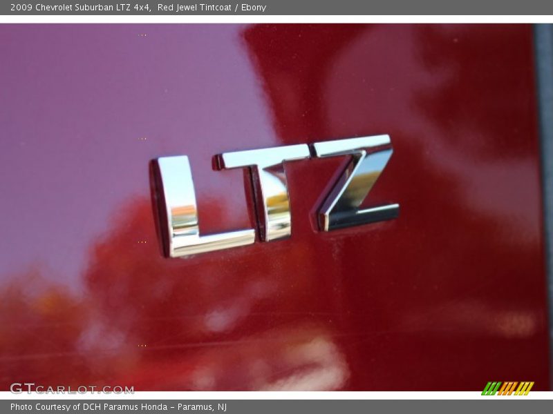 Red Jewel Tintcoat / Ebony 2009 Chevrolet Suburban LTZ 4x4