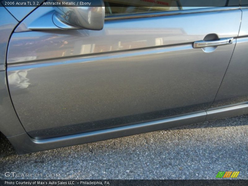 Anthracite Metallic / Ebony 2006 Acura TL 3.2