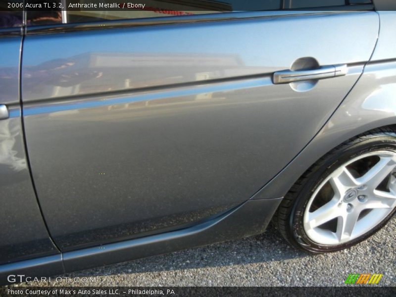 Anthracite Metallic / Ebony 2006 Acura TL 3.2