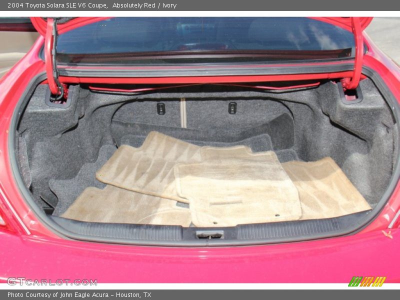 Absolutely Red / Ivory 2004 Toyota Solara SLE V6 Coupe