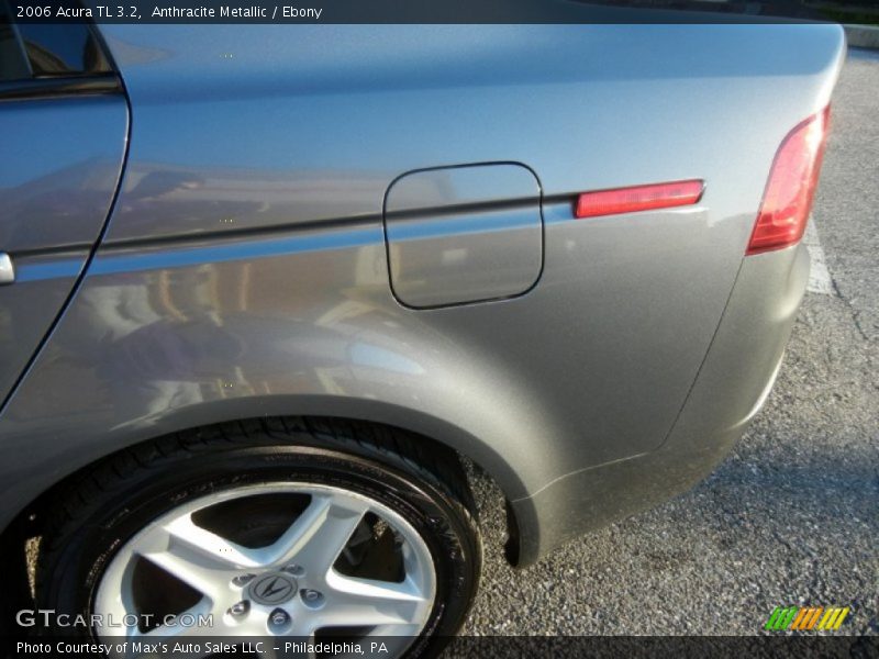 Anthracite Metallic / Ebony 2006 Acura TL 3.2