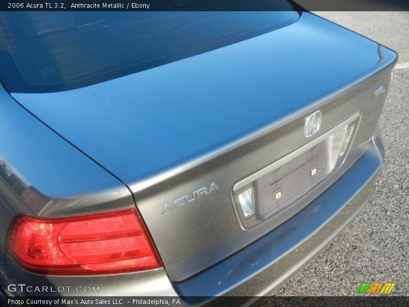 Anthracite Metallic / Ebony 2006 Acura TL 3.2