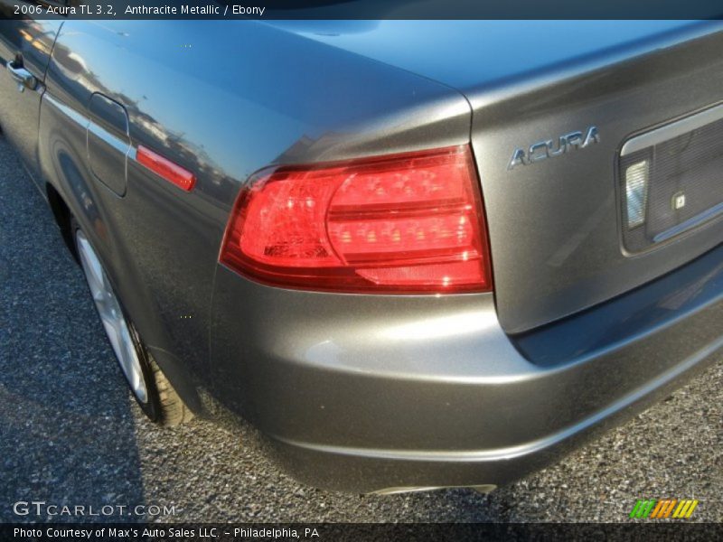 Anthracite Metallic / Ebony 2006 Acura TL 3.2