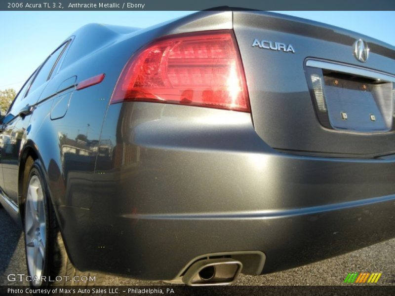 Anthracite Metallic / Ebony 2006 Acura TL 3.2