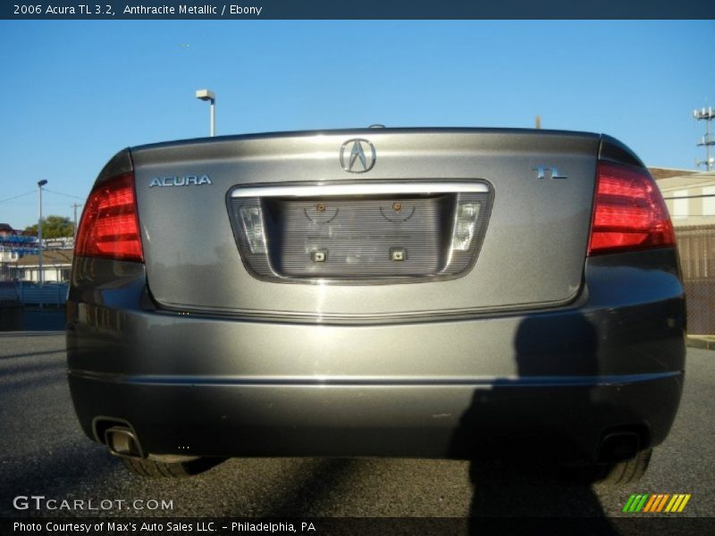 Anthracite Metallic / Ebony 2006 Acura TL 3.2