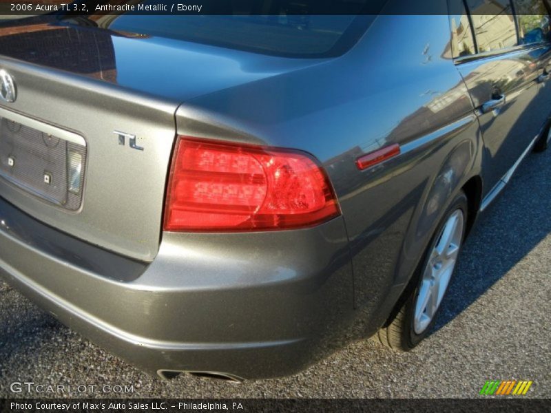Anthracite Metallic / Ebony 2006 Acura TL 3.2