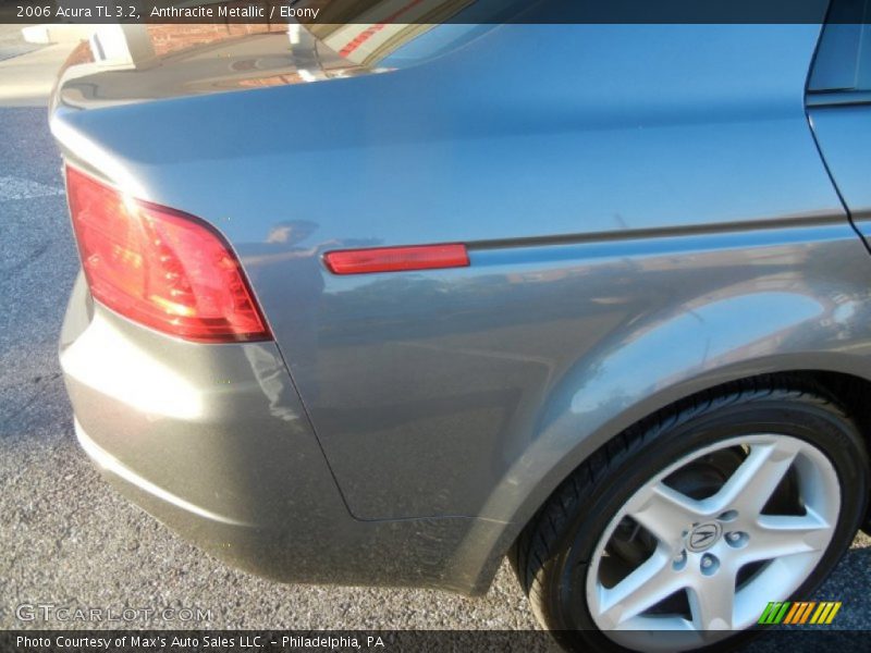 Anthracite Metallic / Ebony 2006 Acura TL 3.2