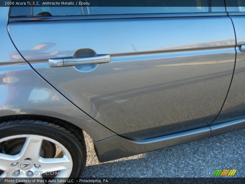 Anthracite Metallic / Ebony 2006 Acura TL 3.2