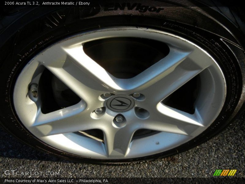 Anthracite Metallic / Ebony 2006 Acura TL 3.2