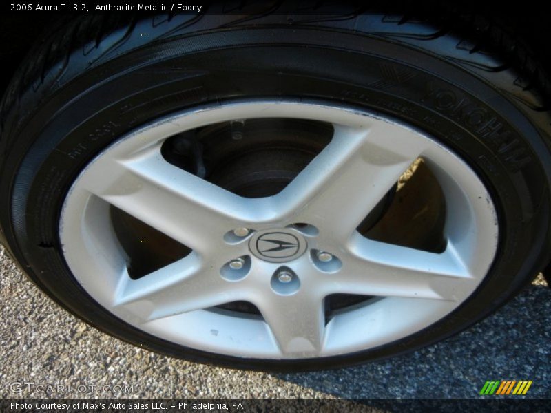 Anthracite Metallic / Ebony 2006 Acura TL 3.2