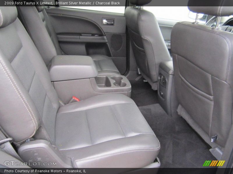 Brilliant Silver Metallic / Charcoal Black 2009 Ford Taurus X Limited