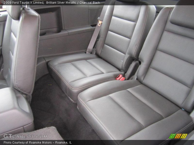 Brilliant Silver Metallic / Charcoal Black 2009 Ford Taurus X Limited