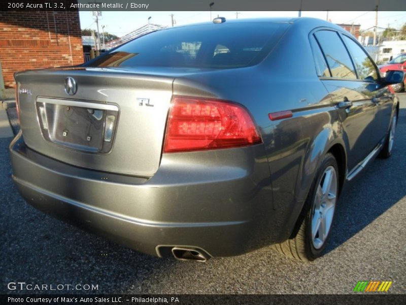 Anthracite Metallic / Ebony 2006 Acura TL 3.2