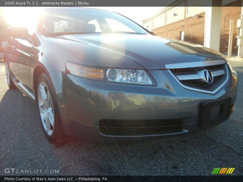 Anthracite Metallic / Ebony 2006 Acura TL 3.2