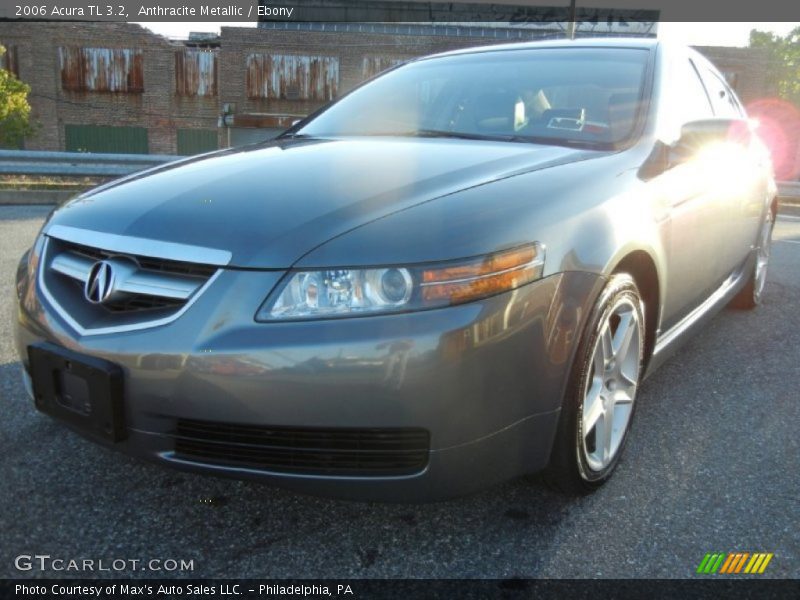 Anthracite Metallic / Ebony 2006 Acura TL 3.2