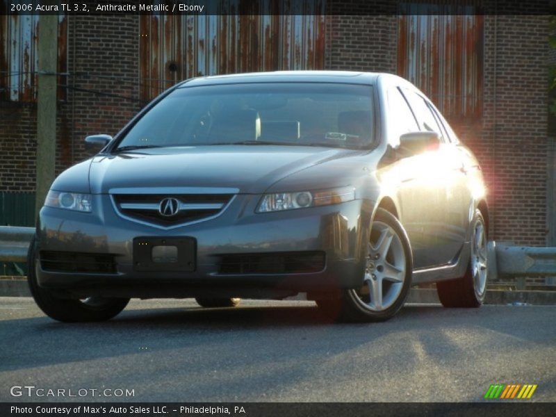 Anthracite Metallic / Ebony 2006 Acura TL 3.2