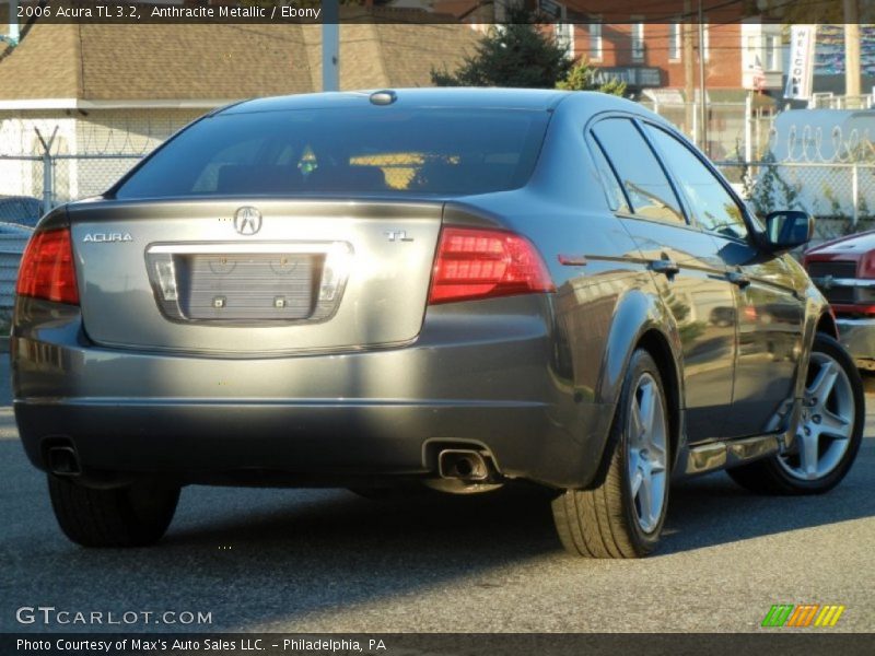 Anthracite Metallic / Ebony 2006 Acura TL 3.2